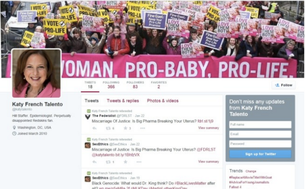 Trump Health Policy Team Adds Transphobic Dingbat Who Thinks Birth Control Causes Abortions! :D