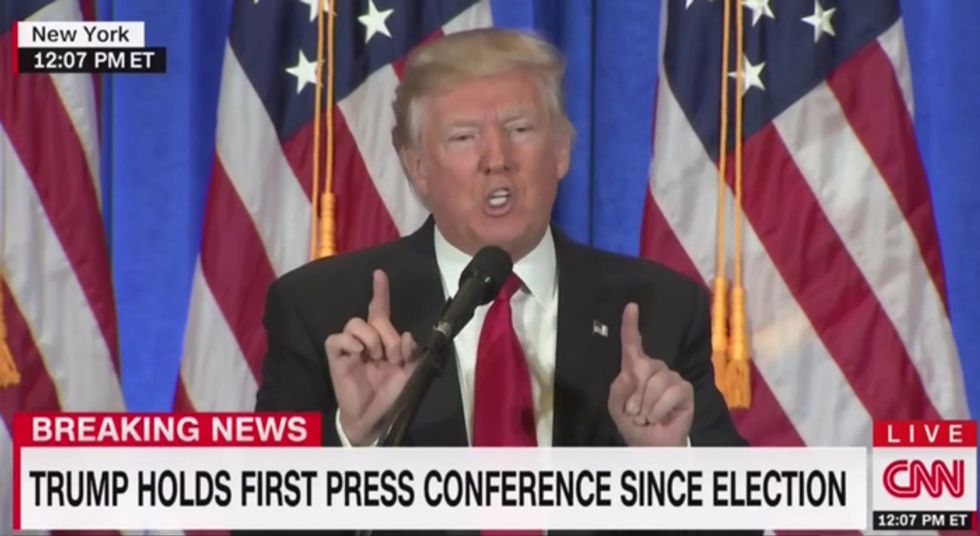 CNN Reporter Banished To Pee-oria For Asking Question At Trump Press Conference