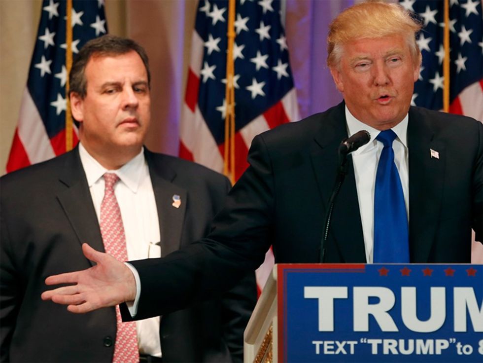 Chris Christie Out After Mike Pence Eated All The Trump Transition Planning