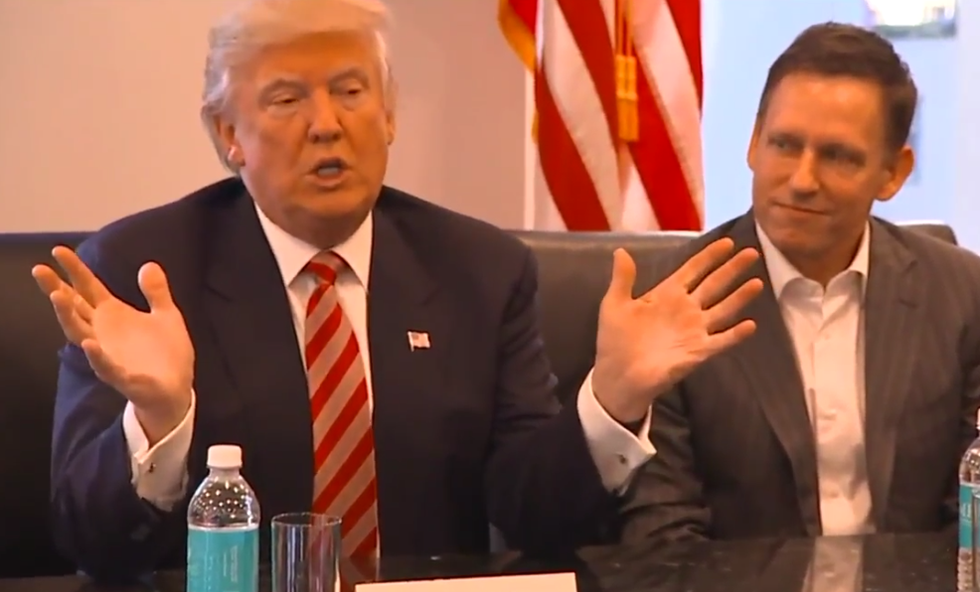 Donald Trump Pitches 'Vanity Fair' Exposé About His Enormous Fingers
