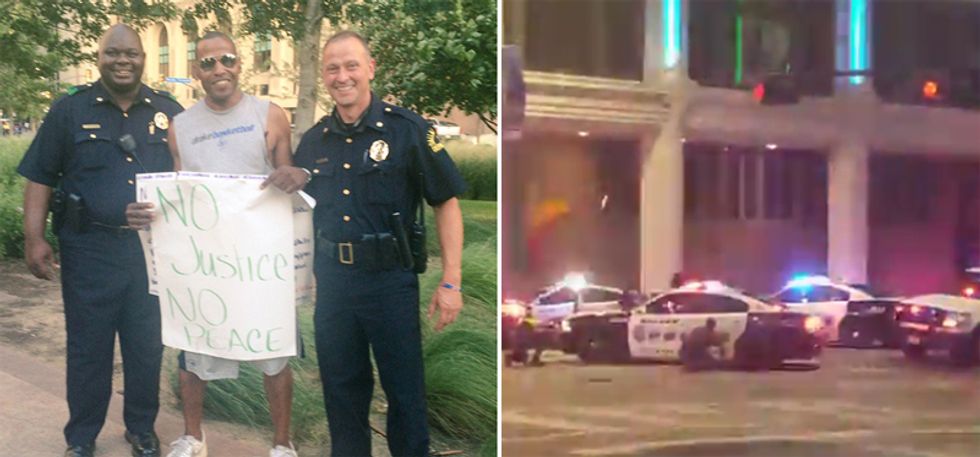 Five Dallas Cops Killed By Sniper Who Wanted Race War. Joe Walsh Says He's IN!