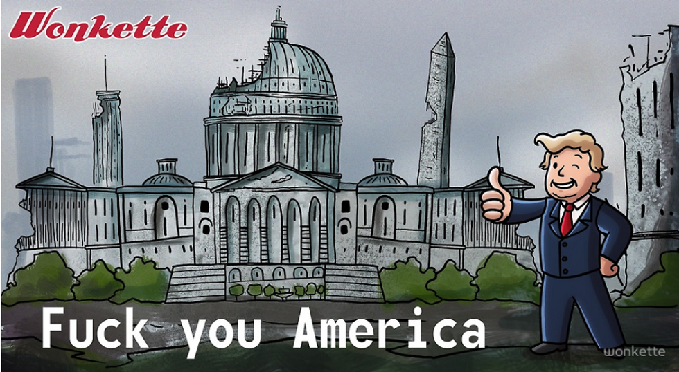 GO FUCK YOURSELF AMERICA