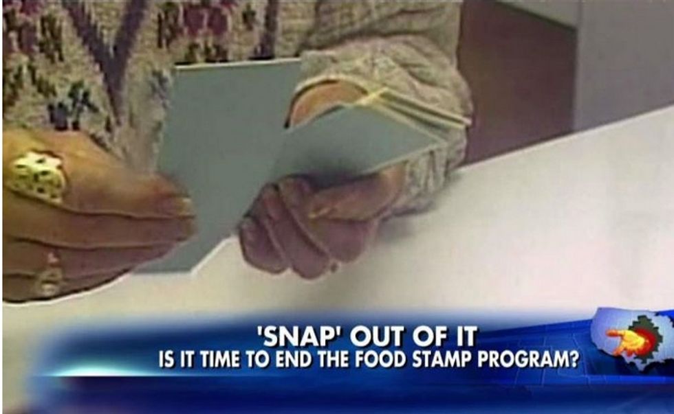 Hide Your Crab Legs! Hide Your Lobster! Fox Is Warring On Food Stamps Again!