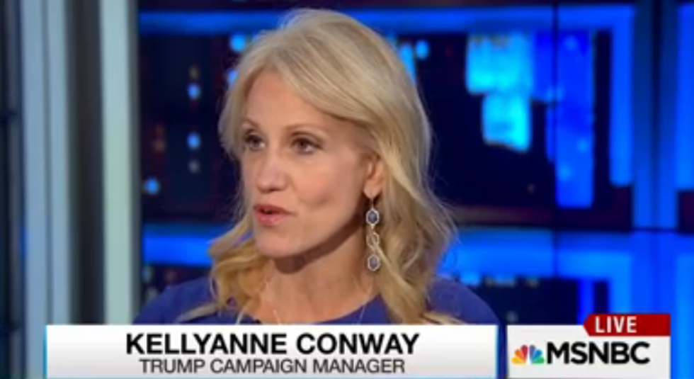 Oh God, Kellyanne Conway Is Never Going Away, Will Lie To And For Trump Forever