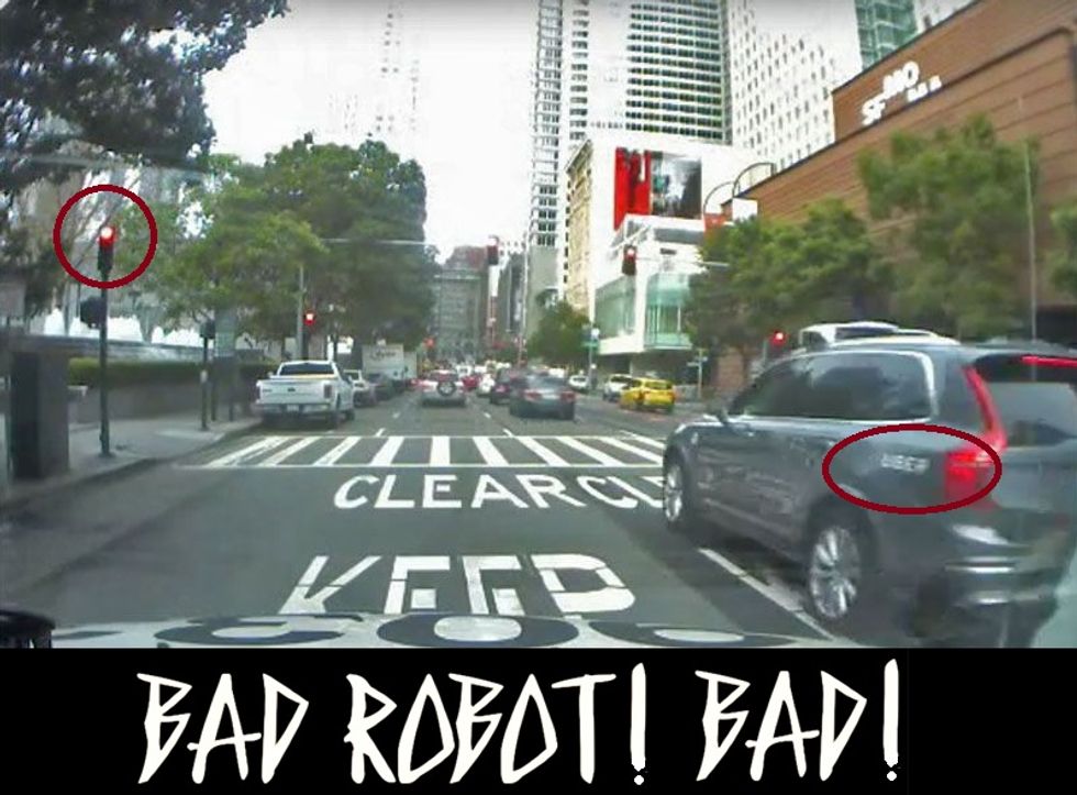 Go Home, Uber, Your Self-Driving Cars Are Drunk