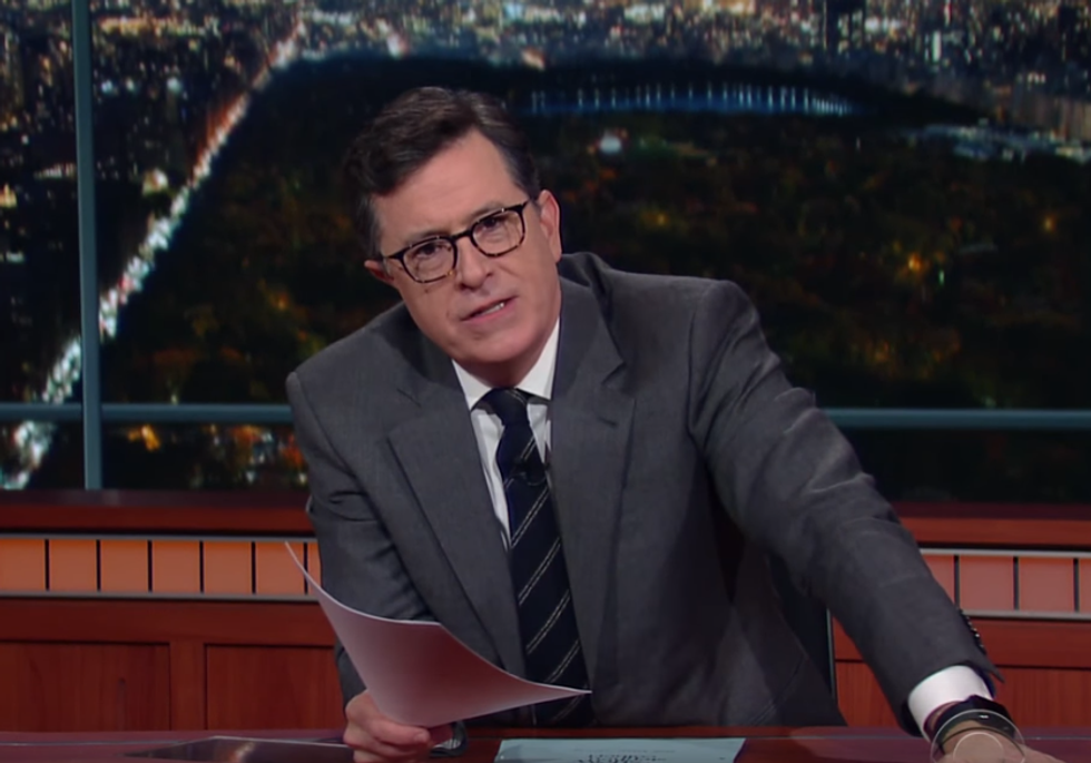 Stephen Colbert Tells Alex Jones, Wikileaks And Reddit Internet Trolls Where To Shove It