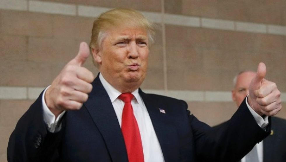 Donald Trump Thanks America For Liking Hillary Clinton Better Than Him