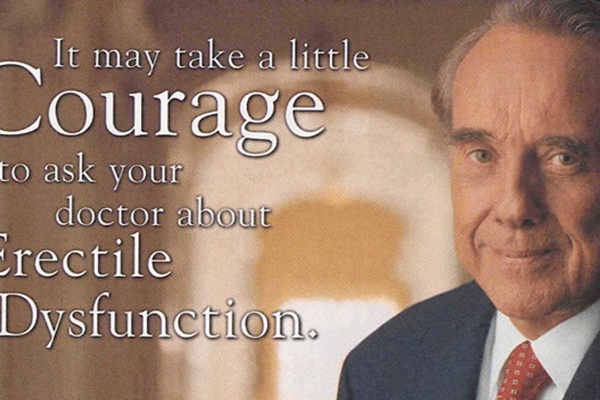 Bob Dole Stands Erect For Taiwan; Firmness Achieved By All This Money On The Nightstand