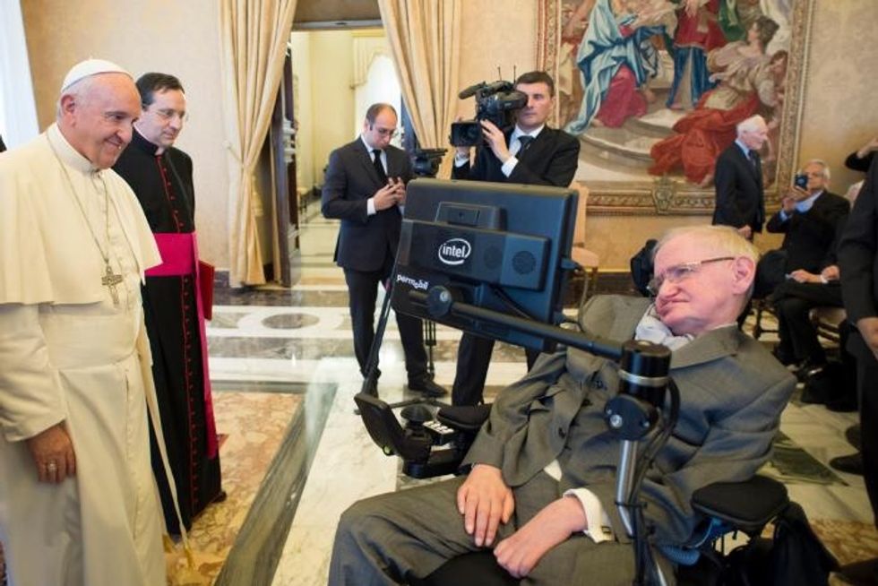 Pope Francis Meets With Scientists, Urges Certain Unnamed Nation (HE MEANS US) Not To Kill Planet