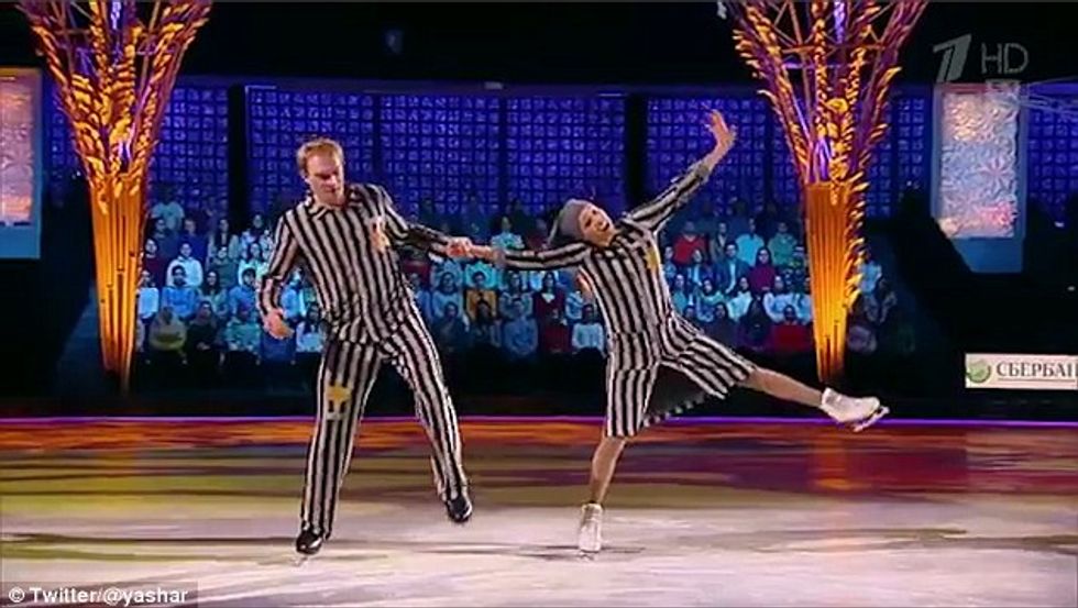 Laugh Joyously Along With These Russian Ice Dancers Performing 'The Holocaust'!