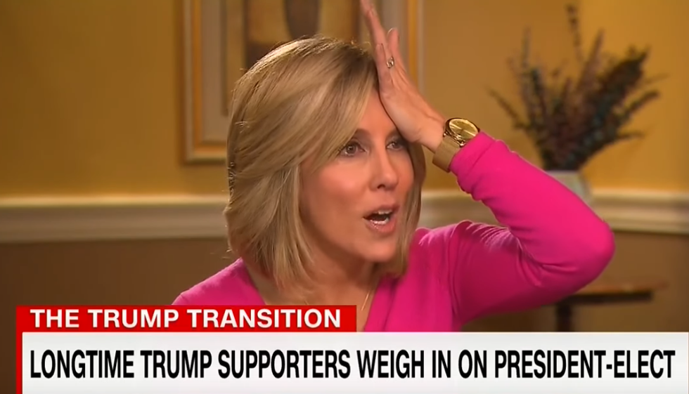 CNN Lady Alisyn Camerota Cannot Even Handle How Dumb Trump Supporters Are