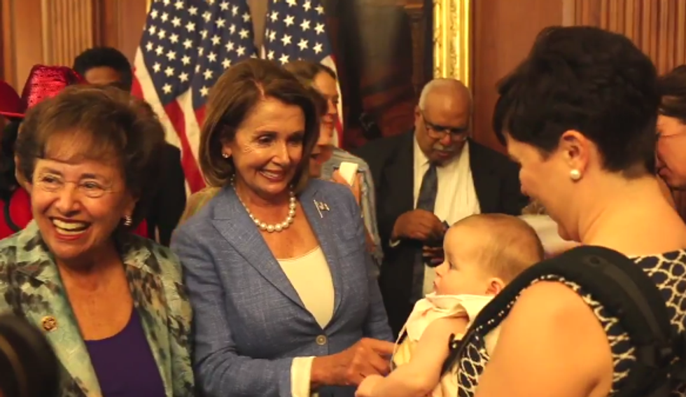Badass Nancy Pelosi Officially Re-Elected Boss Of You