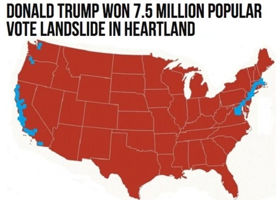 Breitbart Watch: If You Exclude Every Vote For Clinton, Trump Won With 100% Of The Popular Vote!
