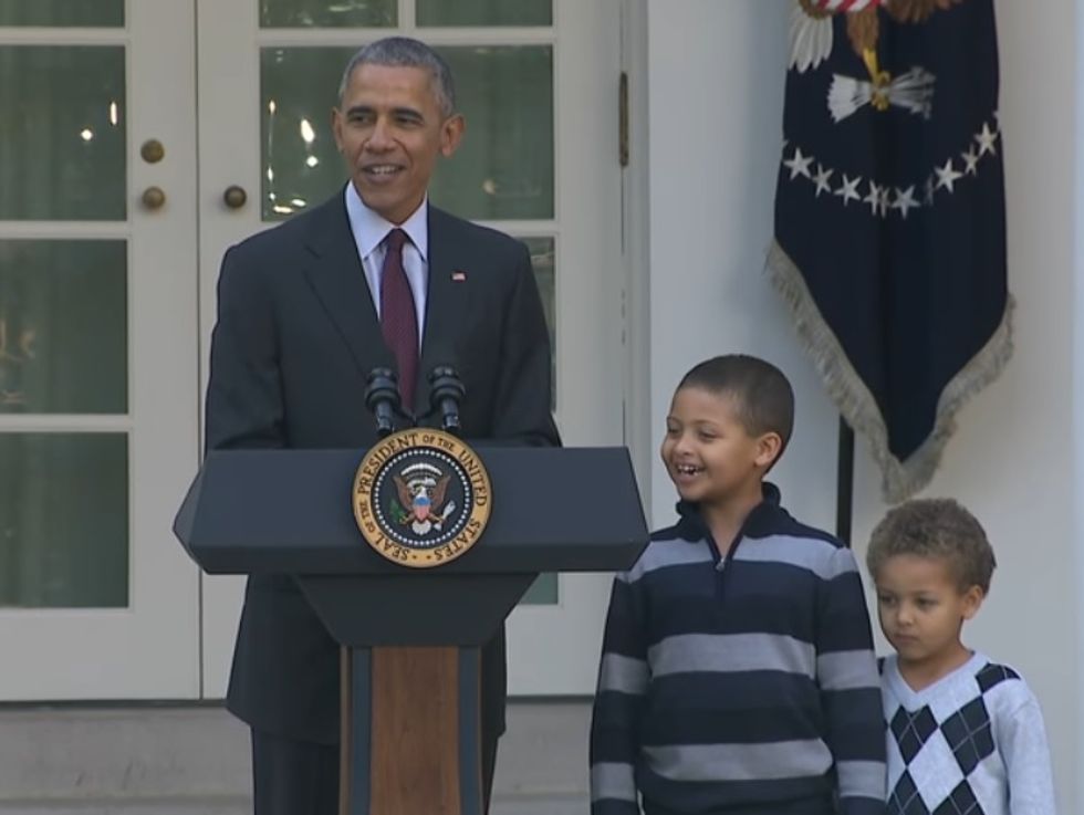Here Is Barack Obama's Final Turkey Pardon And Festival Of Dad Jokes