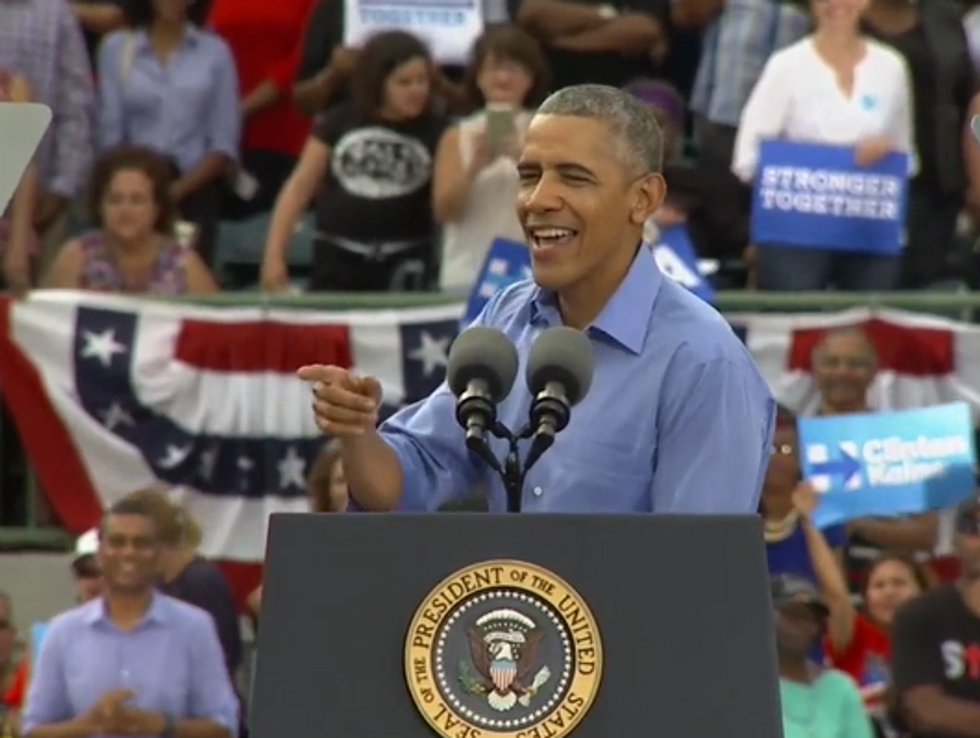 Donald Trump Grounded From Twitter, And President Obama Thinks That's HILARIOUS