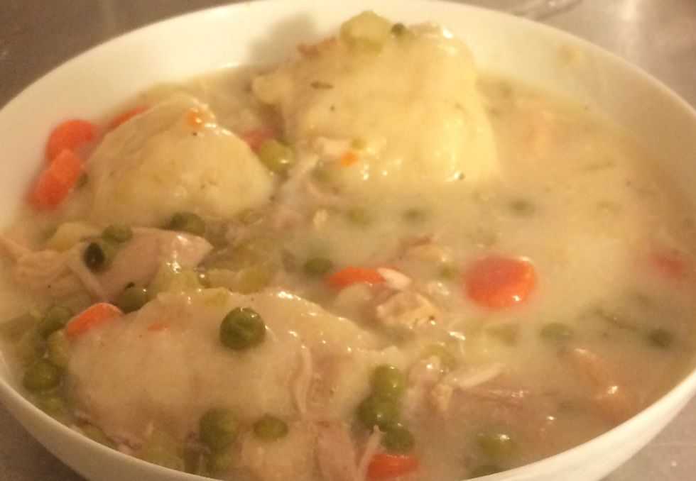 Creamy Chicken Soup, Alvinball Style