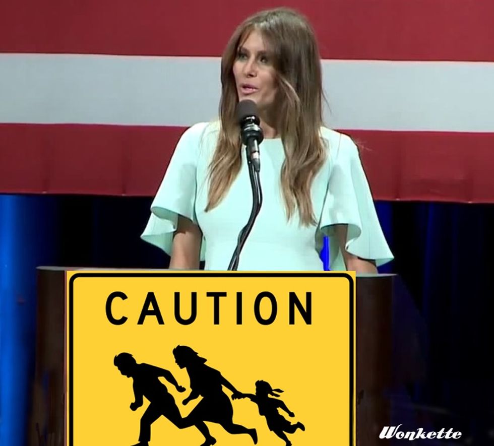 OOPS! Was Melania Trump An Illegal Immigrant? Will Donald Build A Wall Around Her?