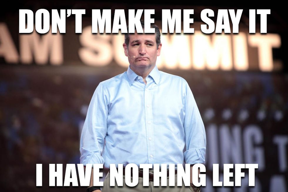 Ted Cruz Finally Sells Out. Your Wonkagenda: November 4, 2016