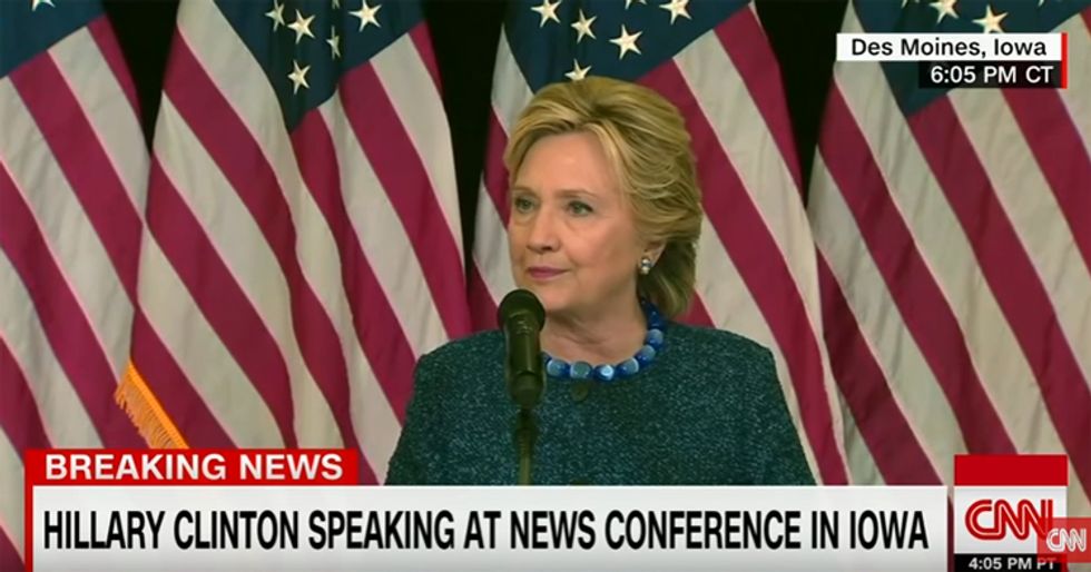 Hillary Clinton Cannot Even Believe This Sh*t