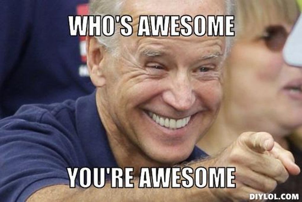 Happy Birthday, Old Handsome Joe Biden! You Don't Look A Day Over SEXXXY