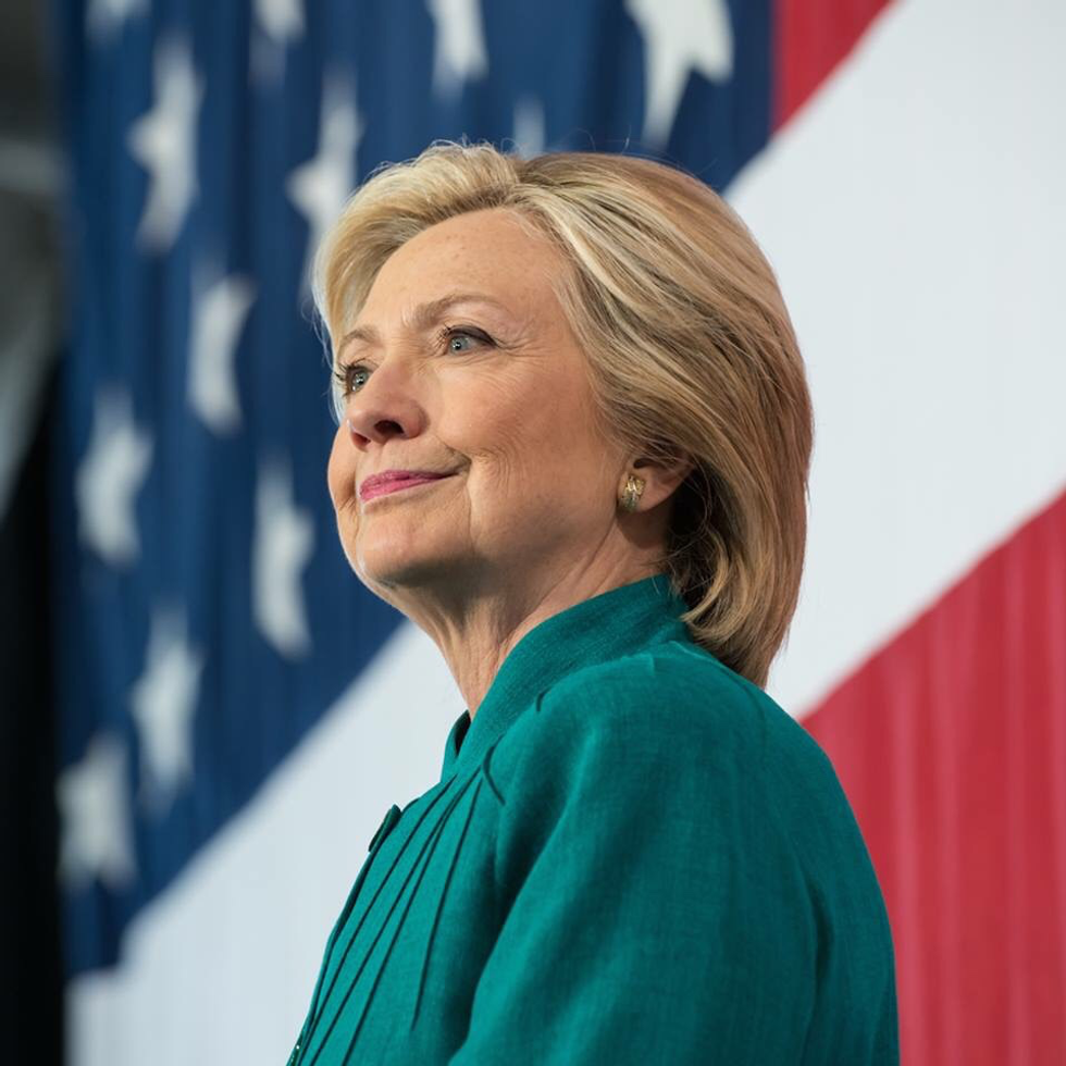 Liveblogging Some Lady Named Hillary Making Speech About How She 'Won' Or Something