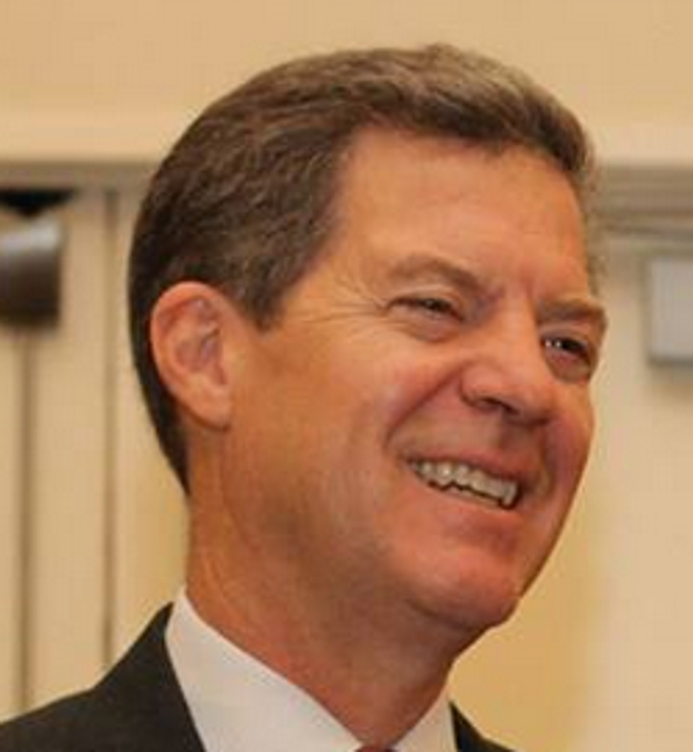 Gov. Sam Brownback Only Raised Taxes On Poors, So It Doesn't Count, Right?