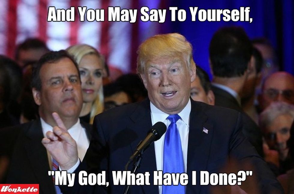 After Primary Wins, Trump Declares Self Nominee, President, God-Emperor Of Dune