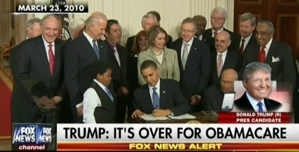 Guys, We Think Donald Trump MIGHT NOT Actually Understand Obamacare