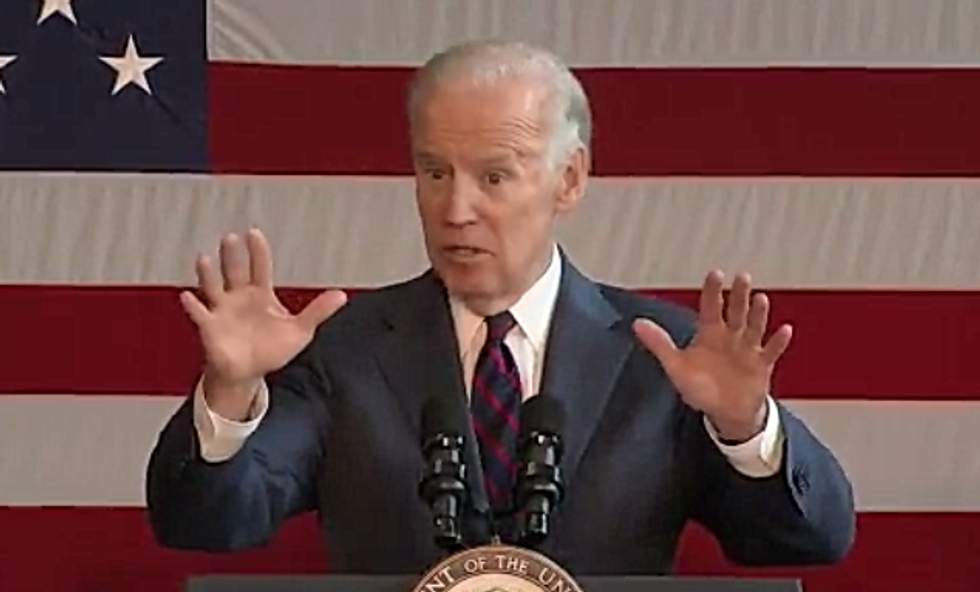 Old Handsome Joe Biden Just Saying Maybe Donald Trump Is Stupid As Hell