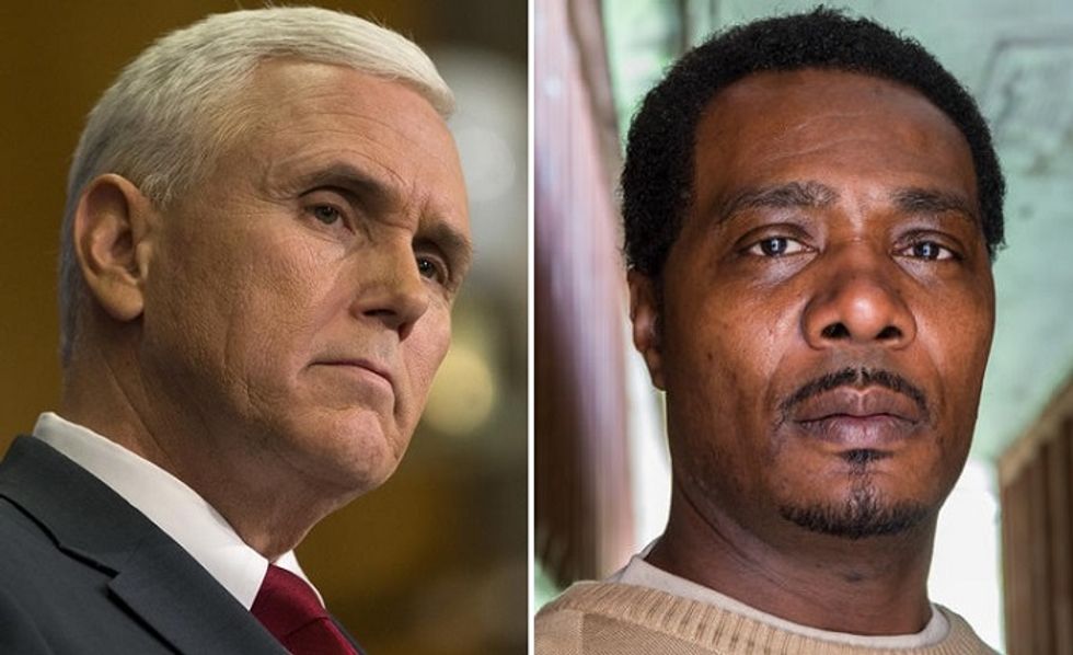 Awesome Governor Won't Pardon *Actually Innocent* Man, Because 'Justice.' Guess Who, It Is Mike Pence!
