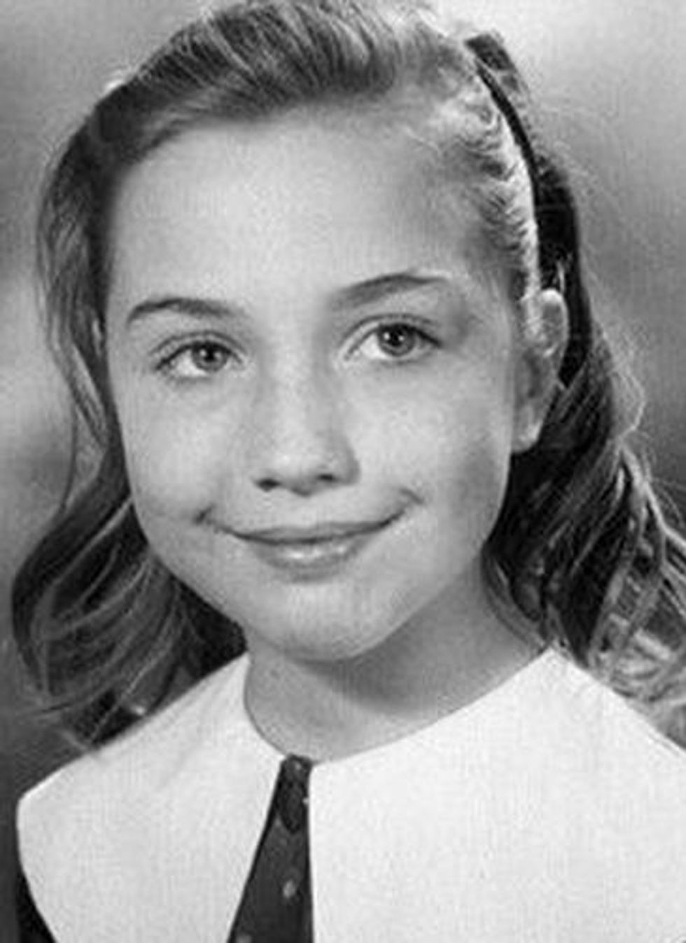 Little Girl Hillary Clinton Punched Kid In Nose For Endangering Baby Bunnies. What A B!