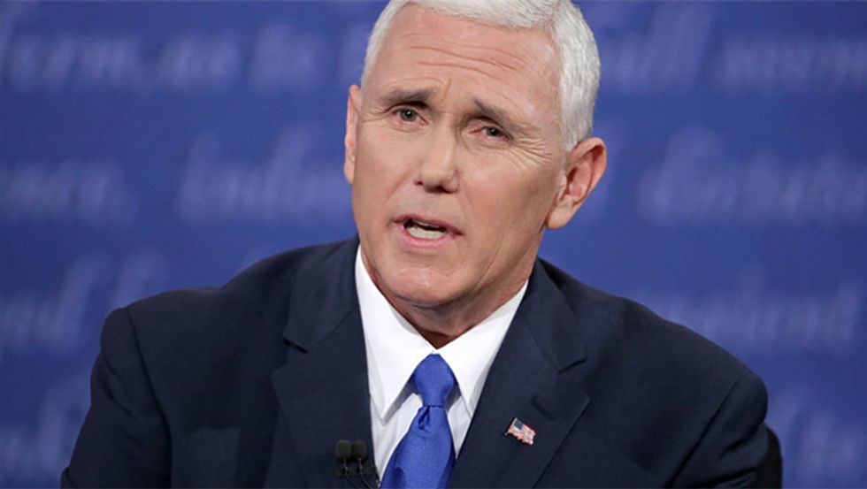 Mike Pence Pretty Mad At Hillary Clinton For Only Having 1/26th Trump's Proposed National Debt