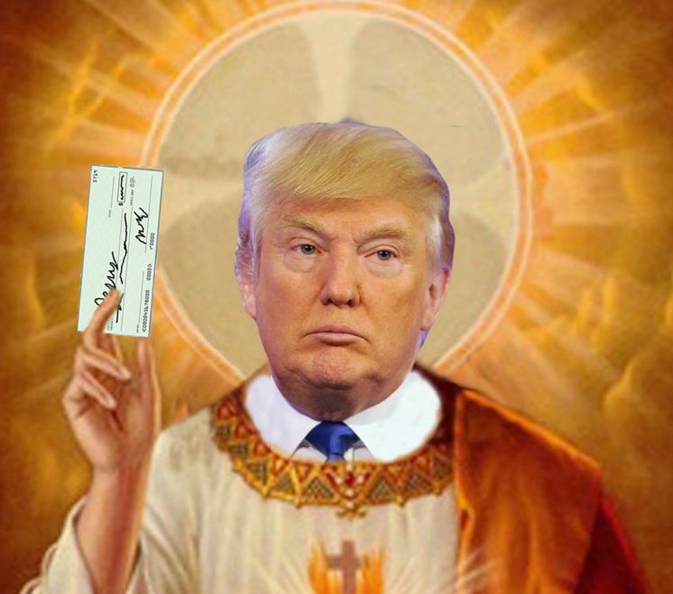 Trump Foundation Funds Helped Trump Win Political Support, Kneepad Receipts Still Not Found