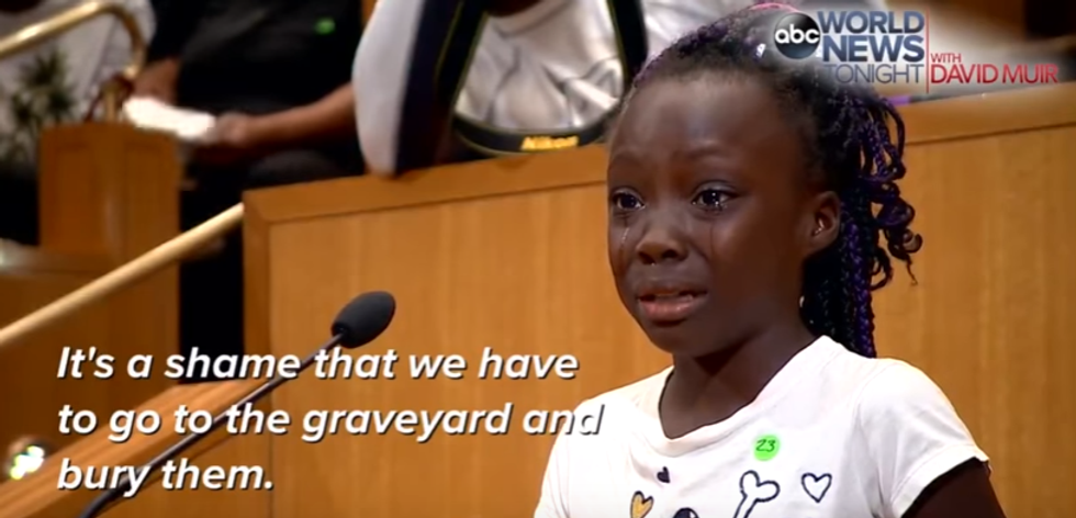 Hey, All Y'all Who Whine That 'All Lives Matter': Tell It To This Little Black Girl