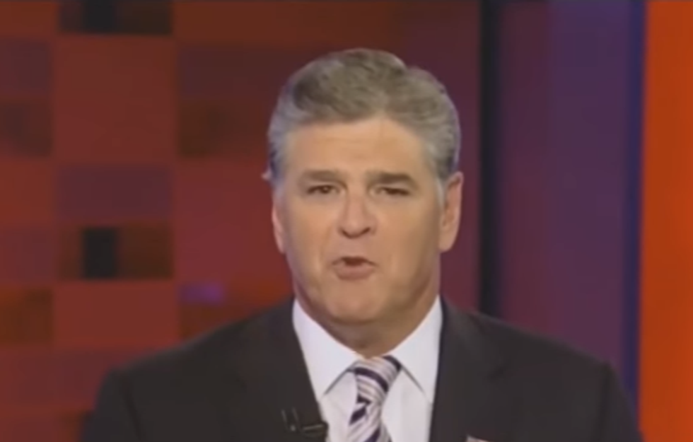 Can Somebody Please Give Sean Hannity A Pacifier Or A Buttplug, For His Mouth?