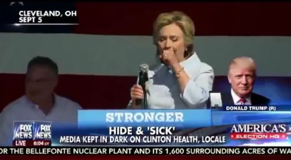 Donald Trump Flirts With Appearance Of Decency In Reaction To Hillary Clinton's Death Pneumonia