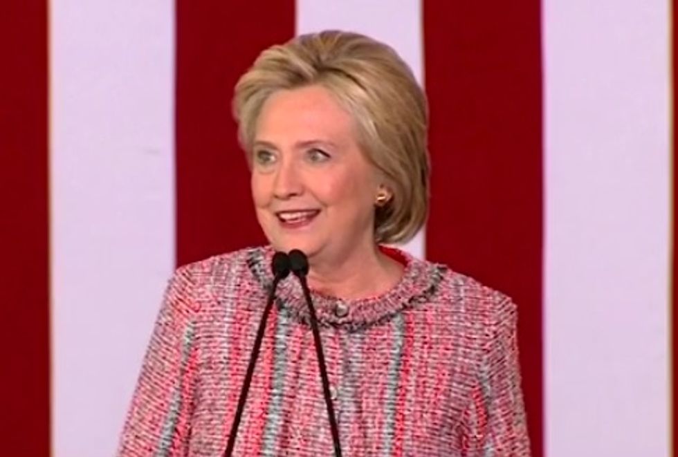 Hillary Clinton Returns To Campaigning, Somehow Doesn't Topple Over Dead