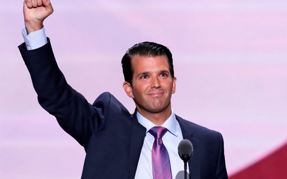 Donald Trump Jr. Making Silly LOL Holocaust Jokes, As One Does