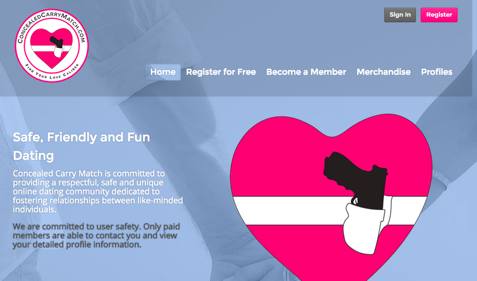 Hot New Dating Site Helps Gun Humpers Hump Other Gun Humpers