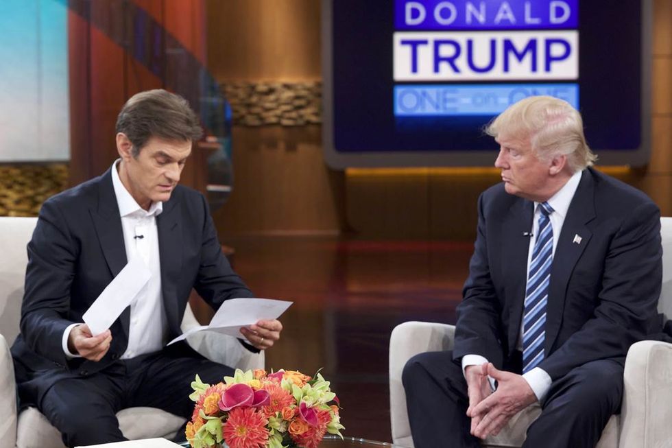 Trump's Dr. Oz Appearance Hasn't Even Aired Yet And Already We Are Laughing And Laughing