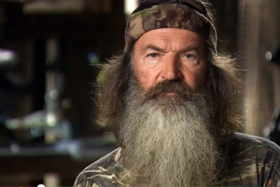 Phil Robertson Dumbfounded You Idiots Are Mistaking His 'Common Sense' For 'Bigotry'
