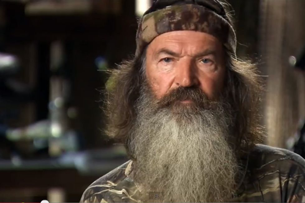 Rich Person Phil Robertson: Flood Victims Should Just Move If They Don't Like The Water