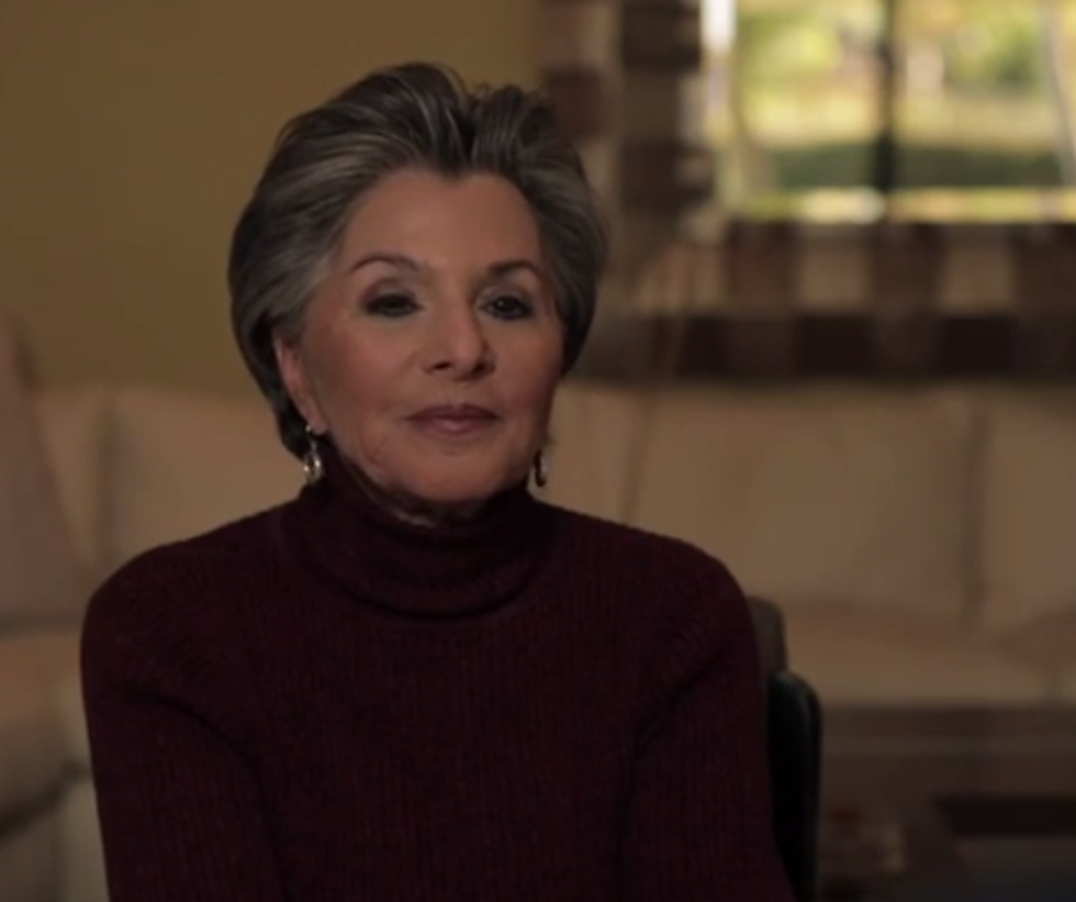 Badass Sen. Barbara Boxer Has Some Questions About Donald Trump's Illegal Immigrant Models