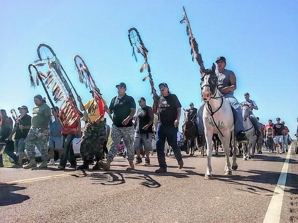 Nice Time! Obama Administration Cavalry Comes, Puts Hold On North Dakota Pipeline
