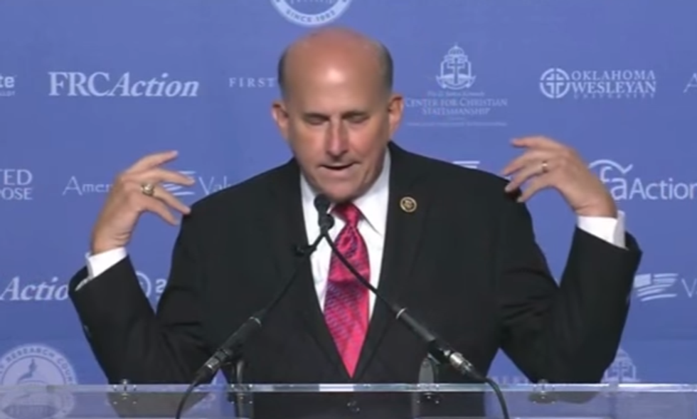 Louie Gohmert Says It's Not Christ-like To Make Fun Of 'Special Needs' Folks Like Hillary Clinton