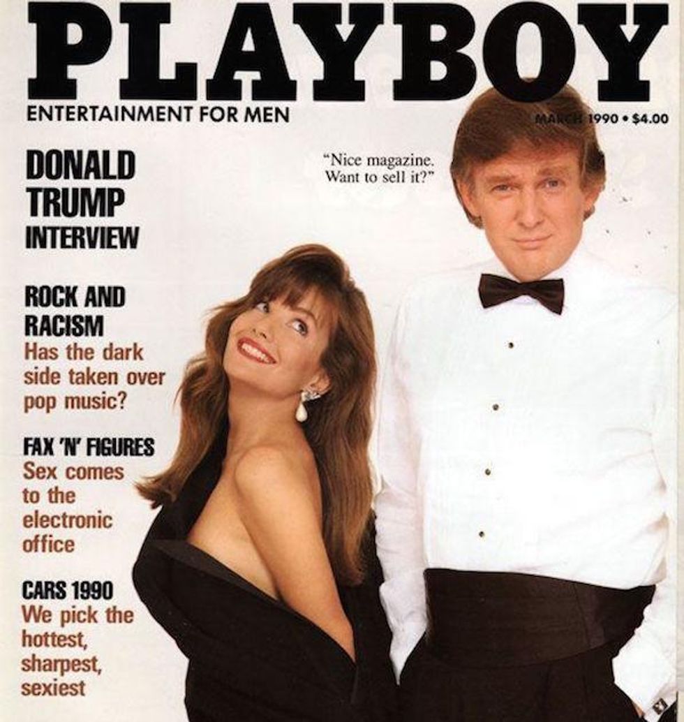 Donald Trump Sure Likes To Exploit Illegal Immigrants When They're Sexxxy Young Models! (Allegedly)