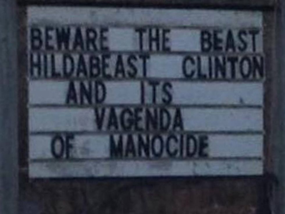 Hillary Clinton's 'Vagenda Of Manocide' Coming To Manocide You With A Vagenda
