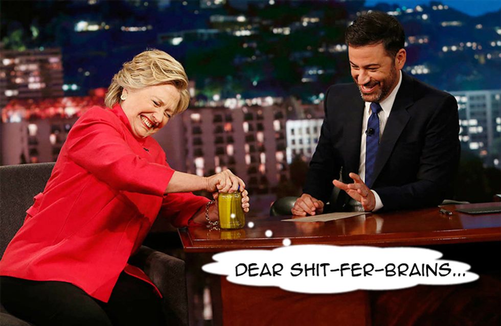Deleted Comments Of The Week: Hey, Libturds, A Jar Of Pickles Is Not A Medical Exam!