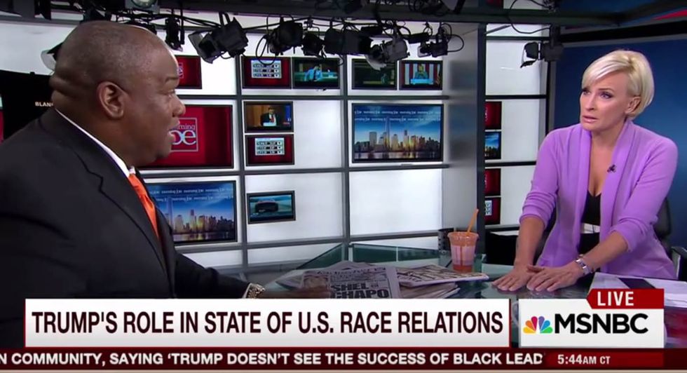 Morning Joe Loses Control Without Scarborough to Mansplain Donald Trump For America