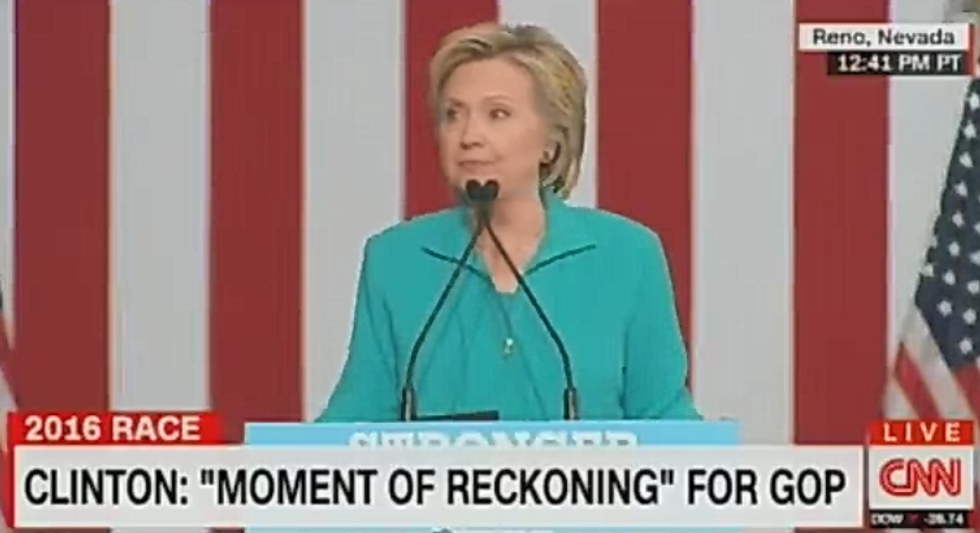 Hillary Clinton Like 'LOL Pretty Sure Donald Trump Is The Real Racist'